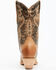 Image #5 - Dan Post Women's 11" Tria Western Boots - Snip Toe, Tan, hi-res