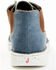 Justin Men's Hazer Denim Casual Hudson Shoes - Moc Toe, Blue, hi-res