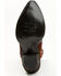 Image #7 - Idyllwind Women's Leap Snake Suede Leather Western Boots - Snip Toe, Brown, hi-res