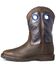Image #2 - Ariat Men's Brown Groundwork Western Work Boots - Soft Toe, Brown, hi-res