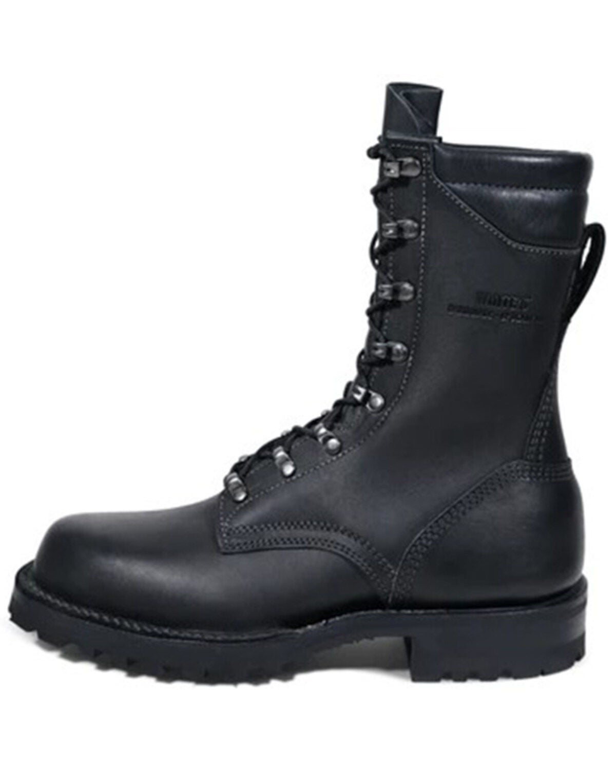 White's Boots Men's Fire Hybrid 8" Lace-Up Work Boots - Soft  Toe, Black, hi-res