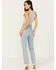 Image #3 - Show Me Your Mumu Women's Light Wash Icon Straight Jeans, Light Wash, hi-res