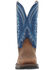 Image #4 - Durango Men's Rebel Performance Western Boots - Square Toe, Blue, hi-res