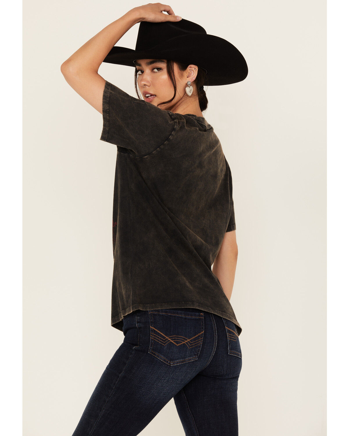 Image #5 - Idyllwind Women's Ride 'Em Cowgirl Short Sleeve Graphic Tee, Black, hi-res