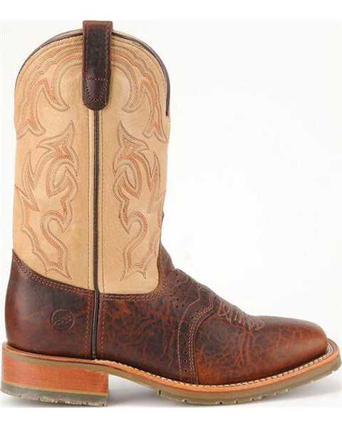 Double-H Men's Western Boots, Bison, hi-res