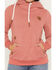 Image #3 - Wanakome Women's Artemis Cowl Neck Hoodie, Red, hi-res