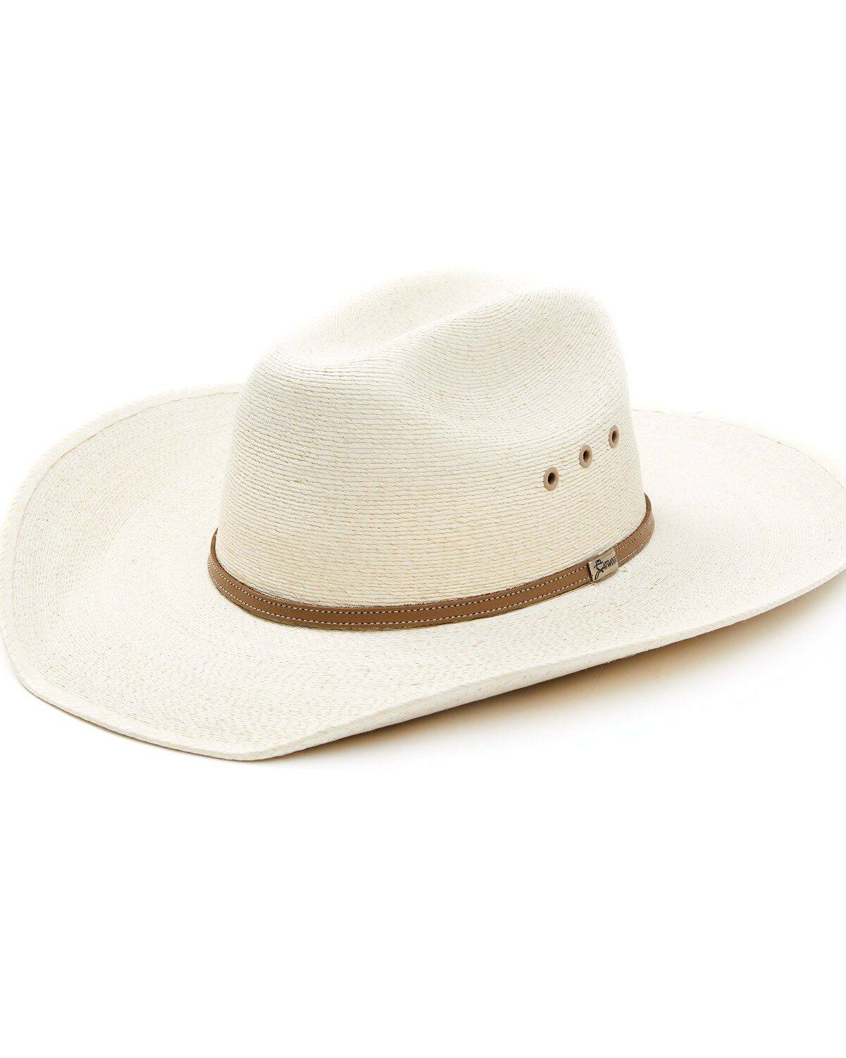 Image #1 - Atwood Men's Throroughbred 7X Straw Cowboy Hat, Natural, hi-res
