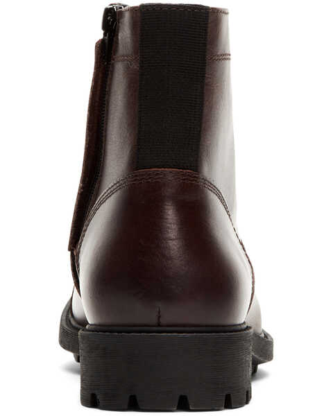 Image #4 - Frye Men's Cody Work Boots - Soft Toe, Dark Brown, hi-res