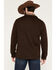 Image #4 - Cinch Men's Solid 1/4 Zip-Up Pullover, Brown, hi-res