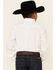 Cinch Boy's Solid Long Sleeve Shirt, White, hi-res