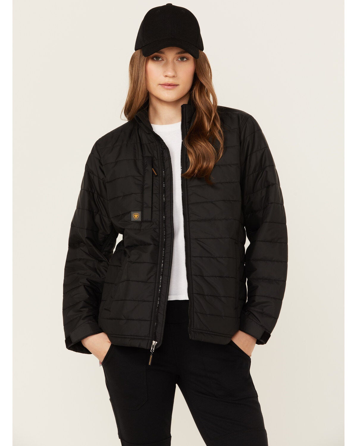 Ariat Women's Rebar Cordura Ripstop Lightweight Insulated Jacket, Black, hi-res