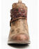 Image #4 - Circle G Women's Harness & Studs Booties - Round Toe, , hi-res