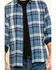 Pendleton Men's Fairbanks Plaid Button Long Sleeve Western Shirt , Blue, hi-res