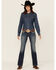 Image #3 - Ariat Women's Mid Rise Boot Cut Real Riding Jeans, Indigo, hi-res