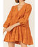 Flying Tomato Women's Floral Eyelet Mini Dress, Gold, hi-res
