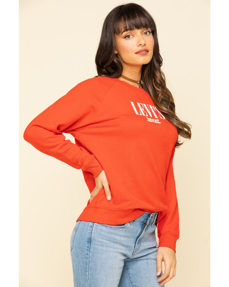 Download Levi's Women's Logo Relaxed Crewneck Sweatshirt | Boot Barn