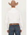 Image #4 - Gibson Men's Solid Long Sleeve Snap Western Shirt - Big, White, hi-res