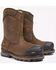 Image #1 - Timberland Pro Men's Boondock Waterproof Pull-On Work Boots - Composite Toe, Brown, hi-res