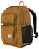 Image #1 - Carhartt 27L Single Compartment Backpack, Brown, hi-res