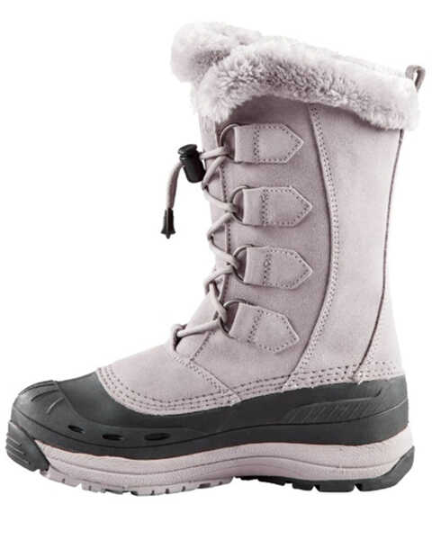 Baffin Women's Chloe Suede Leather Tundra Work Boots, Grey, hi-res