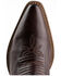 Dan Post Women's Mahan Feather Embroidery Western Boots - Snip Toe, Brown, hi-res