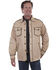 Image #1 - Scully Men's Faux Sherpa Lined Jacket, Tan, hi-res