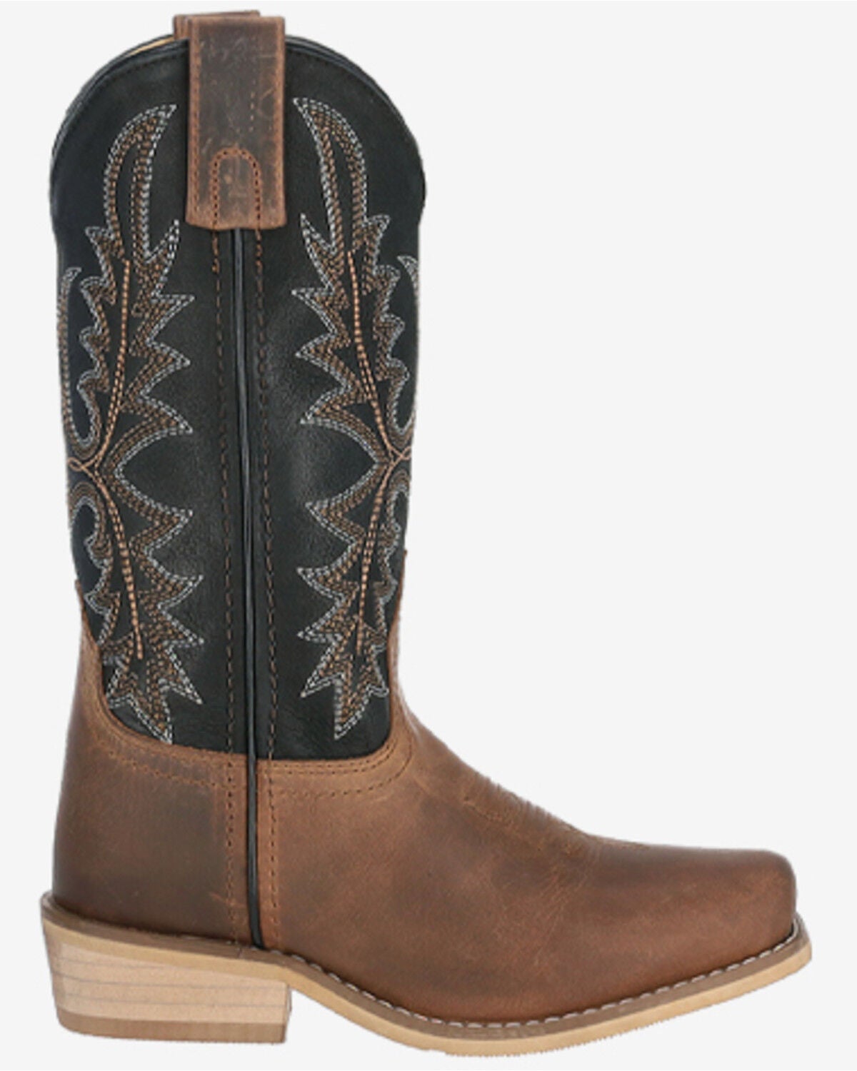 Image #2 - Smoky Mountain Boys' Wichita Western Boots - Square Toe, Black, hi-res