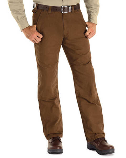 Red Kap Men's MIMIX Utility Work Jeans, Brown, hi-res