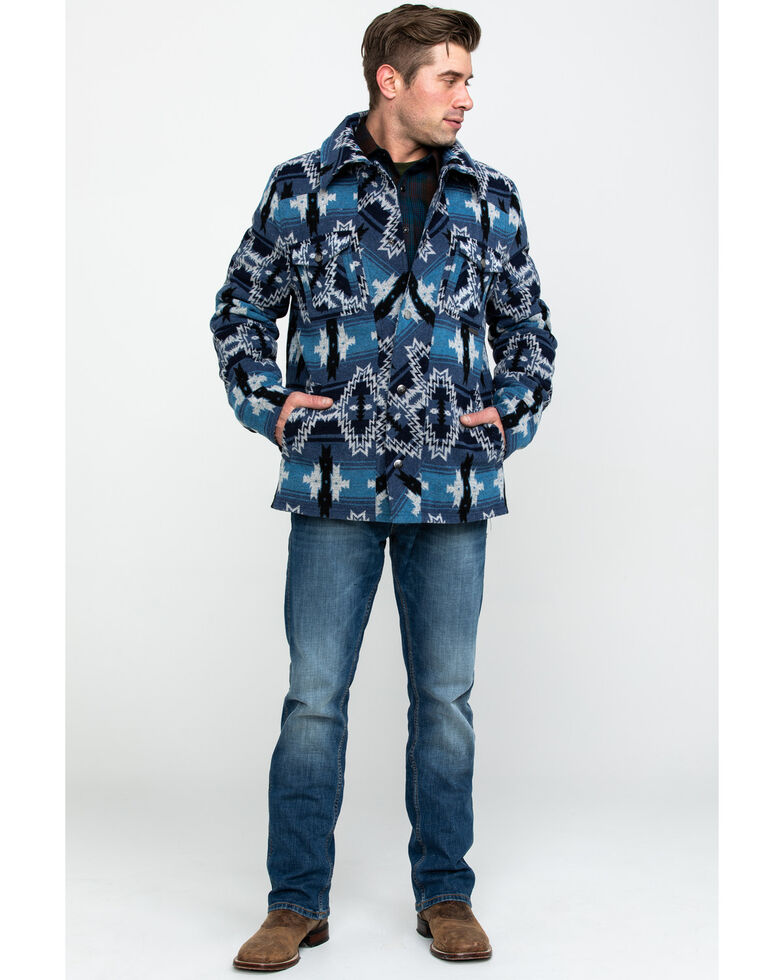 Powder River Outfitters Men S Aztec Wool Jacquard Jacket Boot Barn