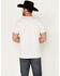 Image #4 - RANK 45® Men's Neil Holmes Bull Rider Short Sleeve Graphic T-Shirt, White, hi-res