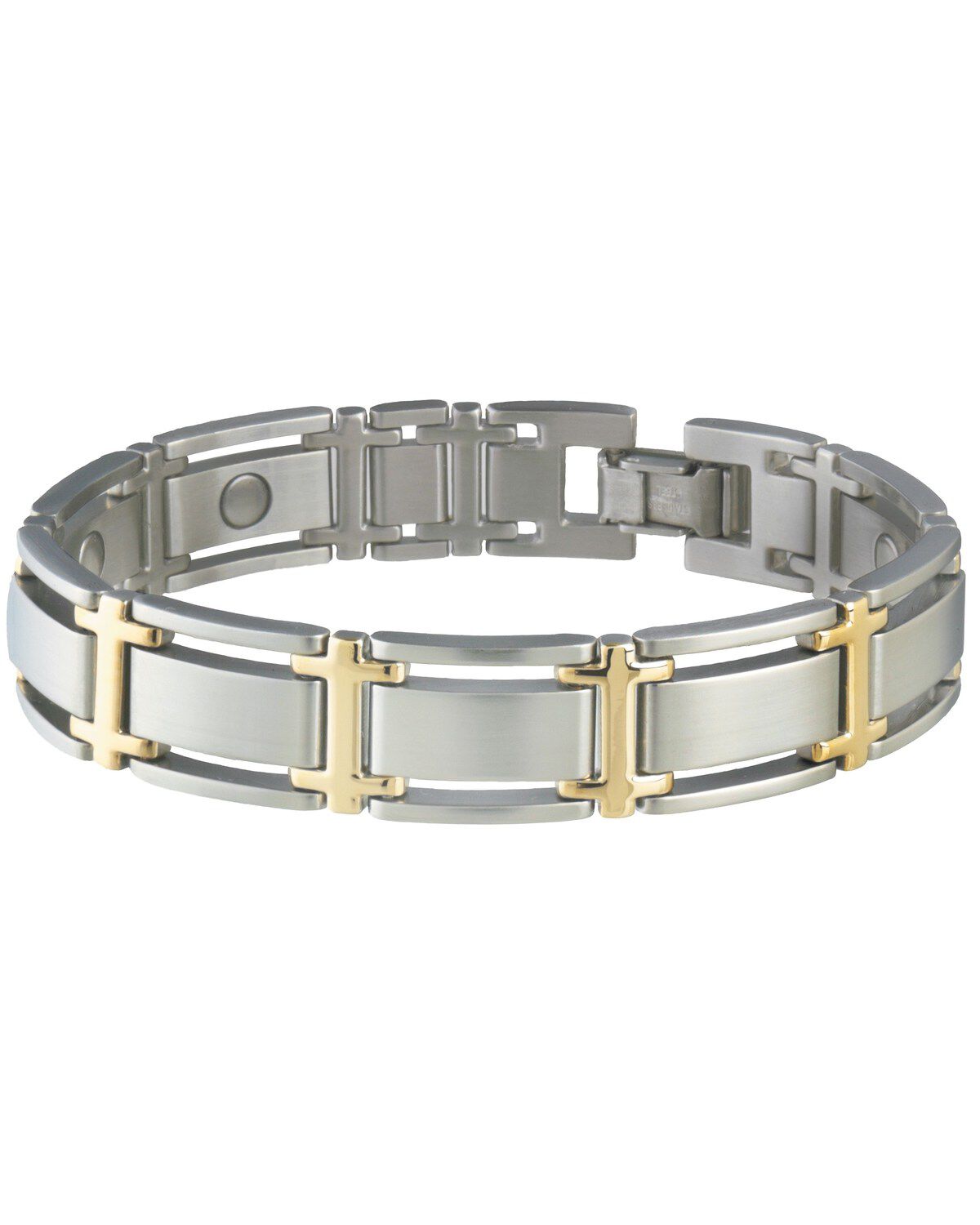 Image #1 - Sabona Men's Executive Symmetry Duet Magnetic Bracelet, , hi-res