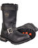 Milwaukee Leather Men's 11" Classic Engineer Boots - Wide, Black, hi-res
