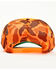 Image #5 - Boot Barn Camo Print Logo Ball Cap, Bright Orange, hi-res