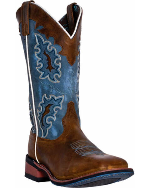Laredo Women's Isla Cowgirl Boots - Square Toe, Tan, hi-res