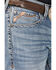 Image #2 - Ariat Men's M5 Baylor Lark Medium Wash Straight Rigid Jeans, , hi-res