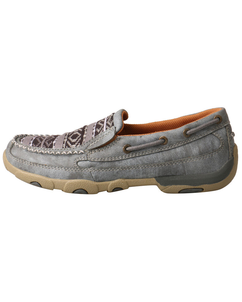 twisted x women's driving mocs slip on