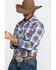 Image #5 - Wrangler Retro Men's Ombre Large Plaid Long Sleeve Western Shirt , , hi-res