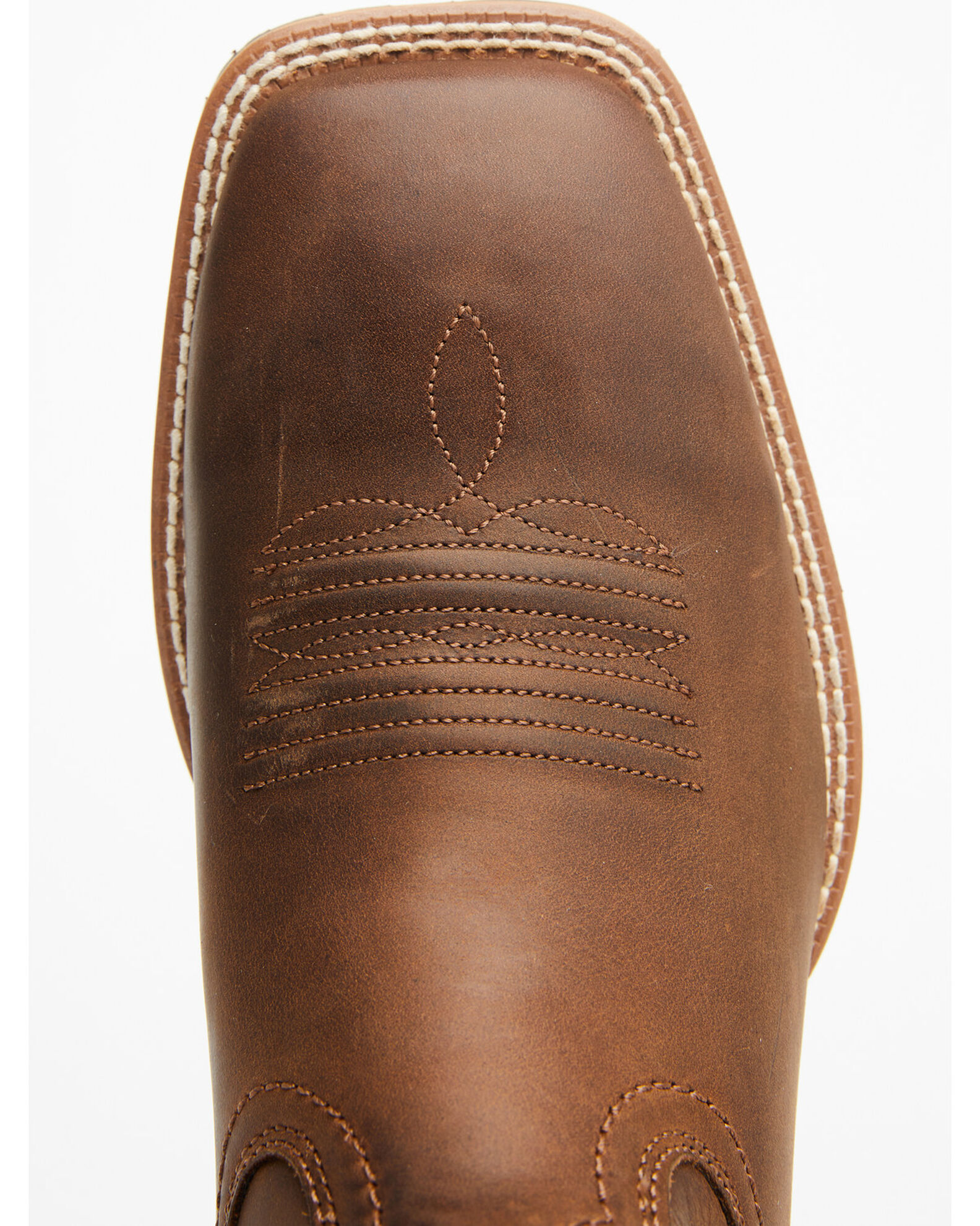Ariat Men s Distressed Hybrid Rancher Western Performance Boots Broad Square Toe Boot Barn