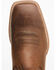 Image #6 - Ariat Men's Distressed Hybrid Rancher Western Performance Boots - Broad Square Toe, Brown, hi-res