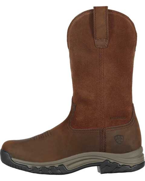Image #5 - Ariat Women's Terrain H2O Work Boots, Distressed, hi-res