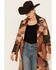 Image #3 - Understated Leather Women's Revolution Patched Coat , Tan, hi-res