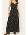 Image #4 - Idyllwind Women's Colt Floral Print Sleeveless Button-Down Maxi Dress, Black, hi-res