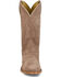 Image #4 - Tony Lama Men's Plano Suede Western Boots - Round Toe, Taupe, hi-res