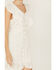 Image #3 - Shyanne Women's Ruffle Trim Eyelet Mini Dress, White, hi-res