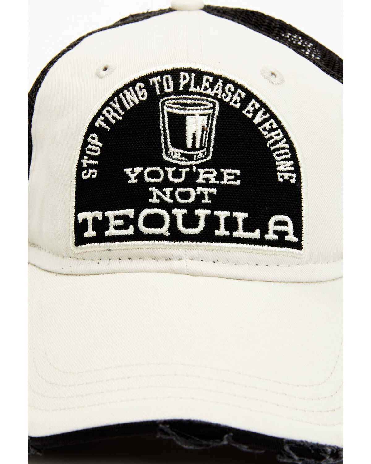 Image #2 - Idyllwind Women's You're Not Tequila Mesh-Back Baseball Cap, White, hi-res