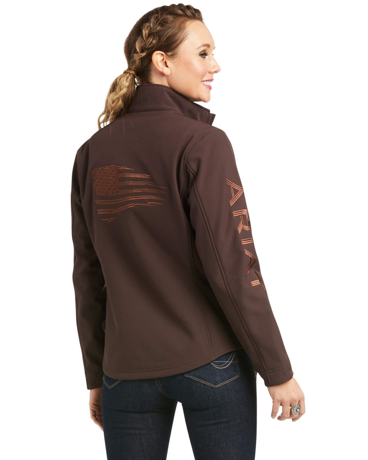 ARIAT Women's Classic Team Patriot Softshell Jacket