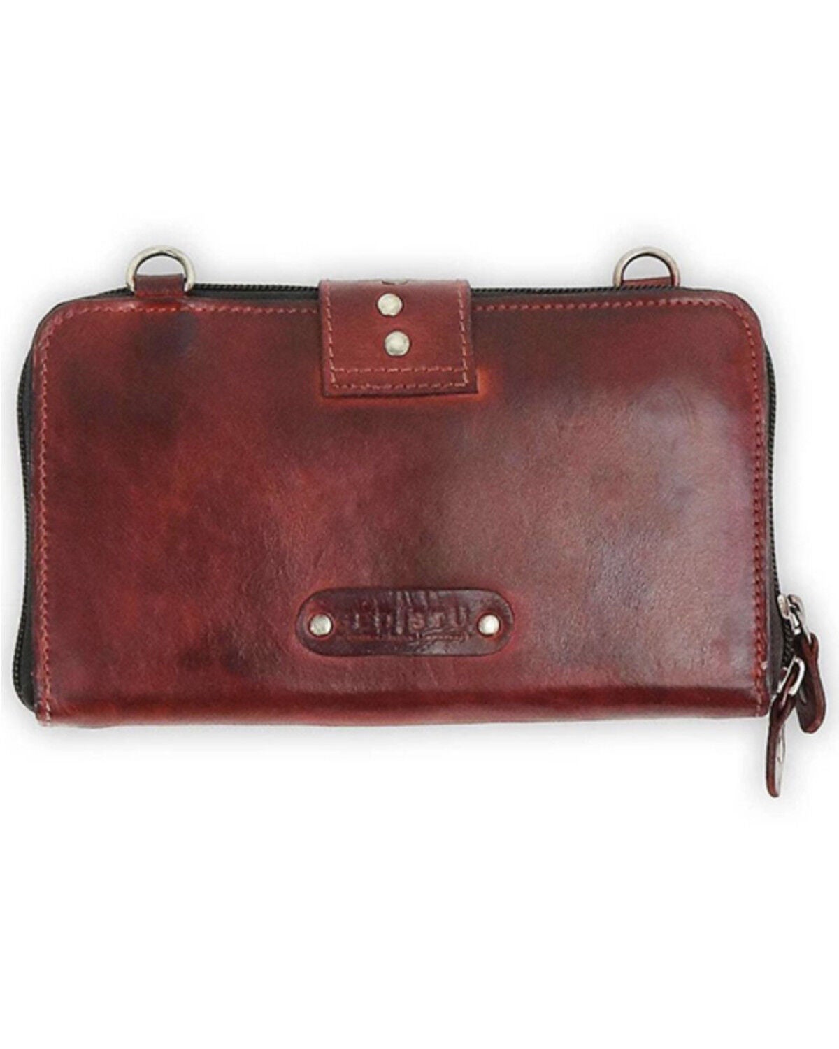 Image #2 - Bed Stu Women's Flee Wallet, Red, hi-res