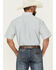 Image #4 - Cinch Men's Printed Short Sleeve Button-Down Western Shirt, Green, hi-res