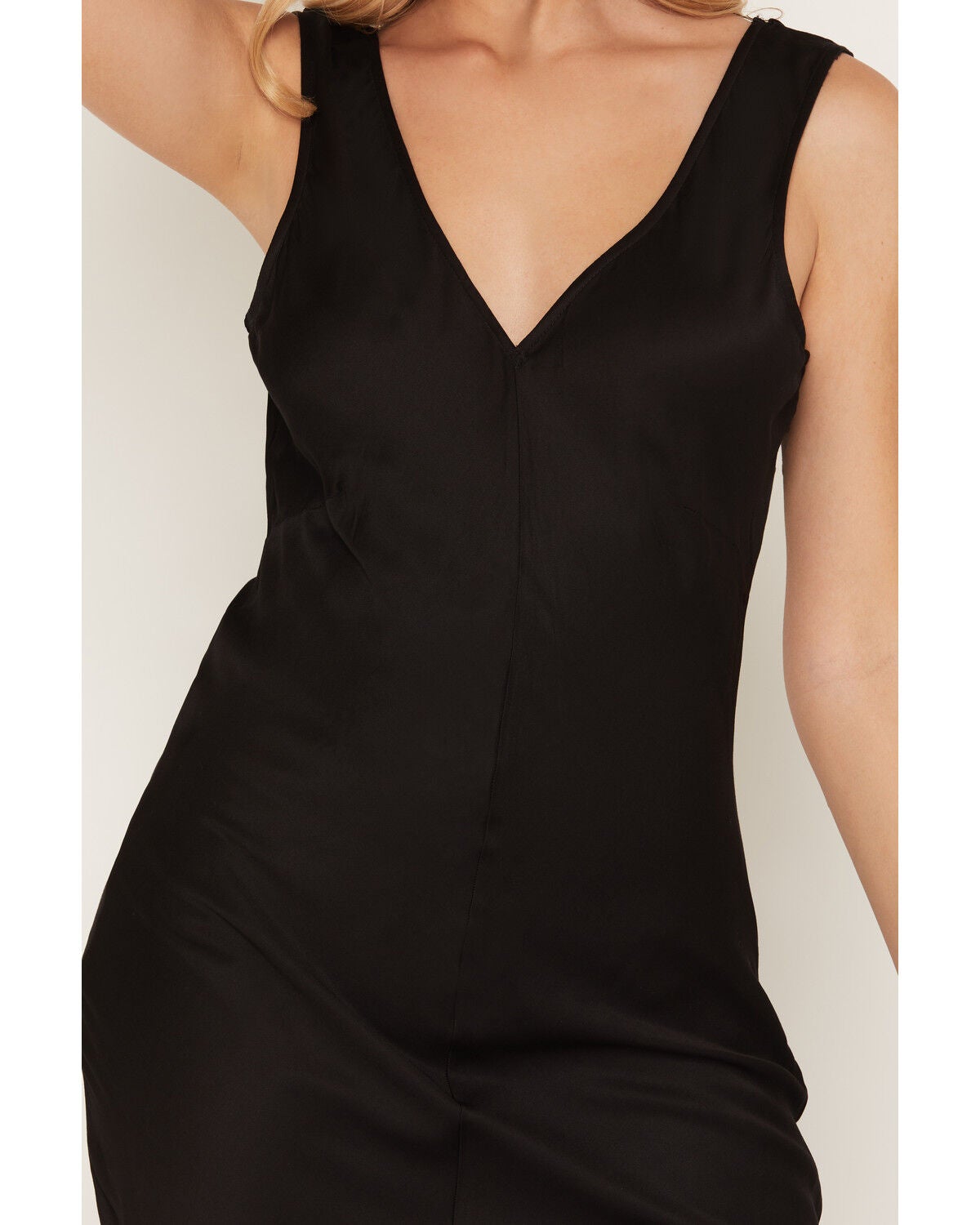 Image #3 - Sendero Provisions Women's Romy Slip Maxi Dress, Black, hi-res
