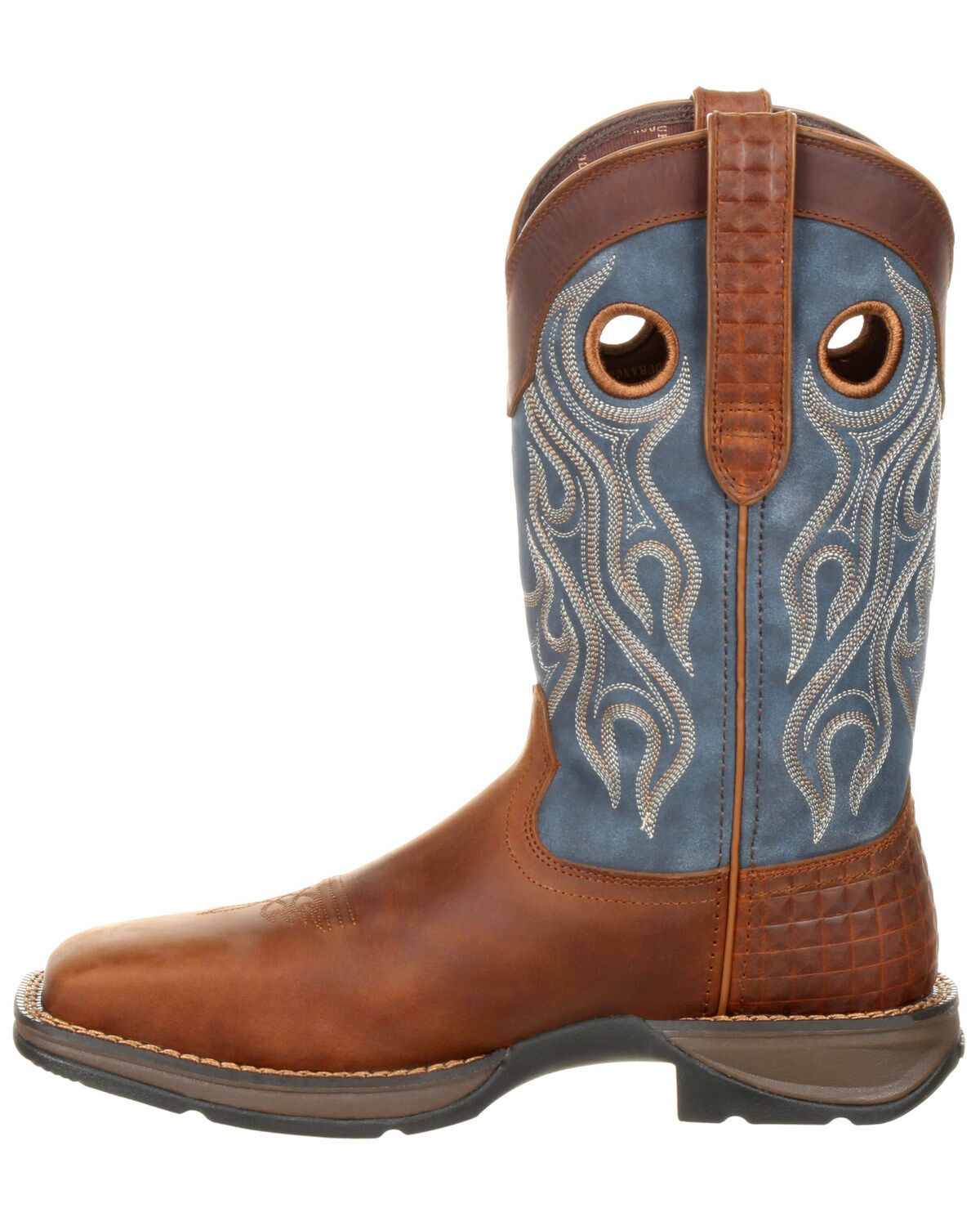 Image #3 - Durango Men's Rebel Western Work Boots - Steel Toe, , hi-res